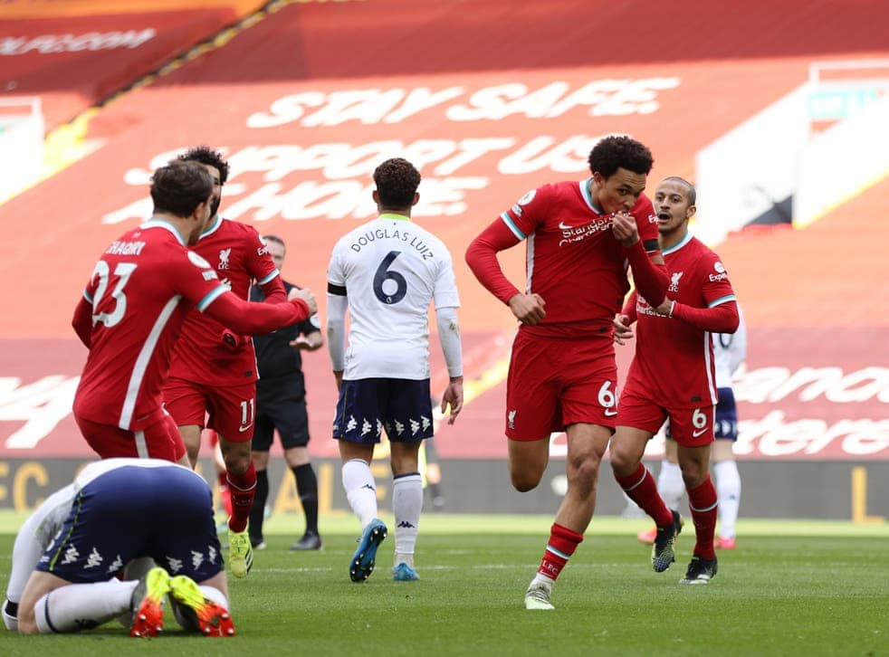 Liverpool vs Aston Villa 11.04.2021 ไฮไลท์ฟุตบอล