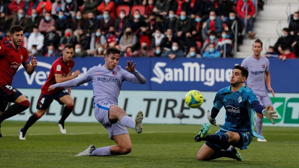 ไฮไลท์ฟุตบอล Osasuna vs Barcelona (12-12-21)