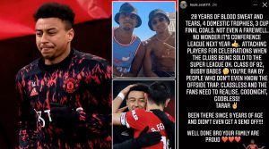 พี่ชายลินการ์ดอัดผีไร้คลาสหลังไม่ส่งเล่นเกมเหย้านัดสุดท้าย