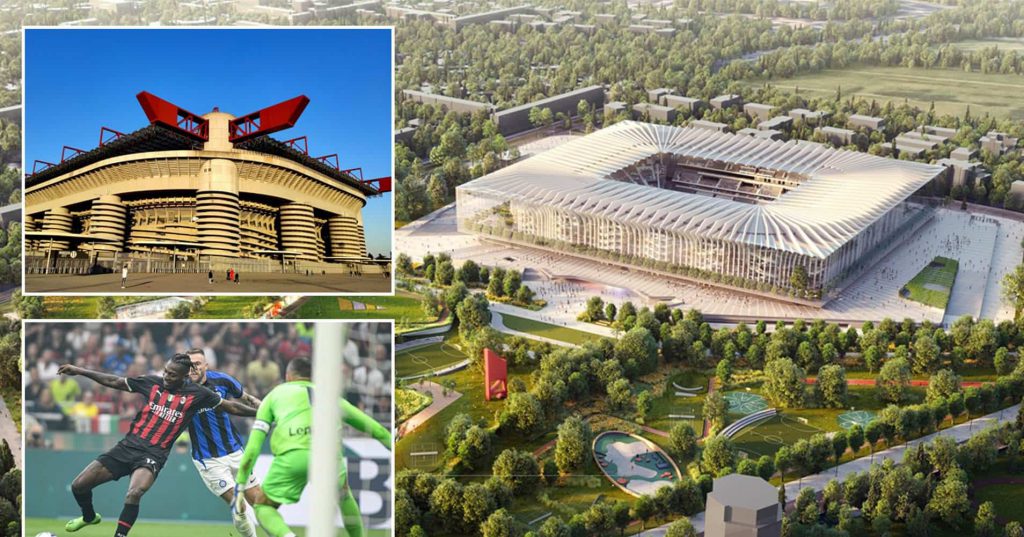 2 ทีมมิลานเผยโฉมแผนสนามใหม่ 1,200 ล้านยูโร