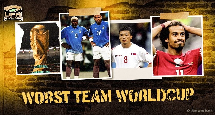 กลับบ้านไว! 10 ทีมผลงานห่วยสุดในประวัติศาสตร์ฟุตบอลโลก