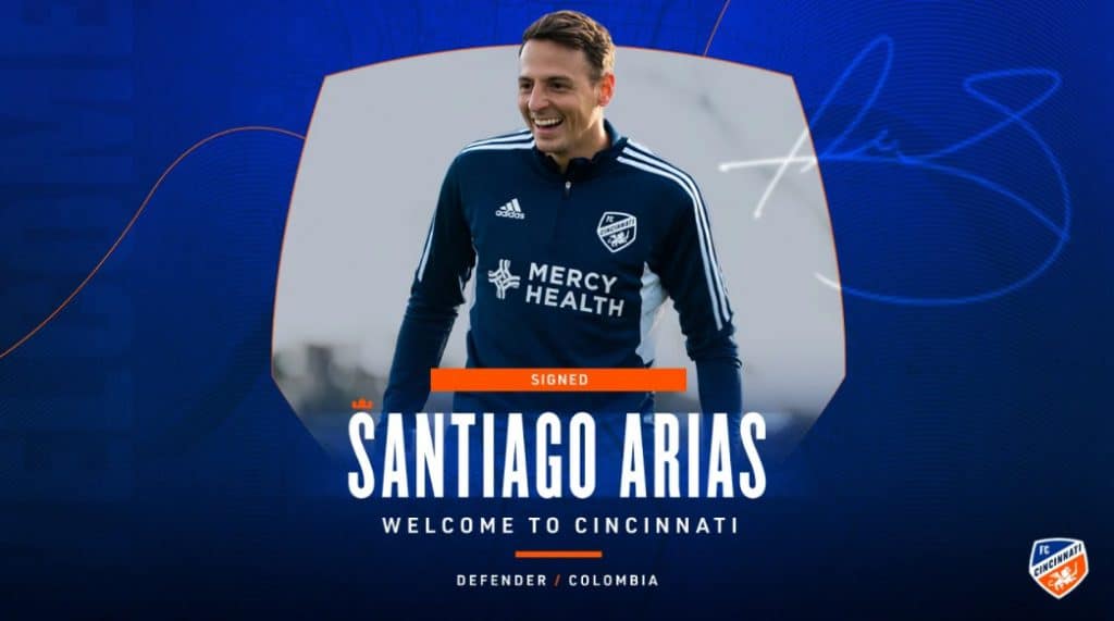 OFFICIAL: ซินซินเนติเฟิร์มเซ็นฟรีอาริอาสอดีตแบ็คตราหมี 1 ปี