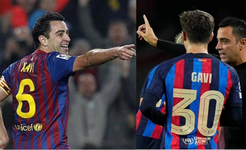 กาบีกลับไปสวมเสื้อเบอร์ 30 ข้อมูลอยู่ทีมสำรองบาร์ซ่า