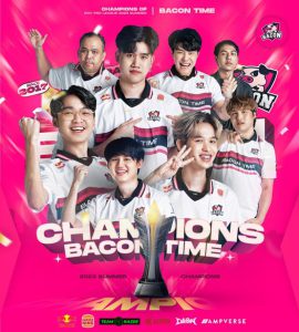 Bacon Time เอาชนะ Valencia คว้าเเชมป์ RoV Pro League 2023