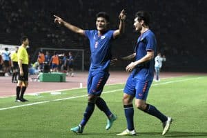ไทยไปตามนัด! "ธีรศักดิ์" โขกชัยพาไทยเฉือนเมียนมาหิดจับ 1-0 ทะลุชิงทองชนอินโดฯ